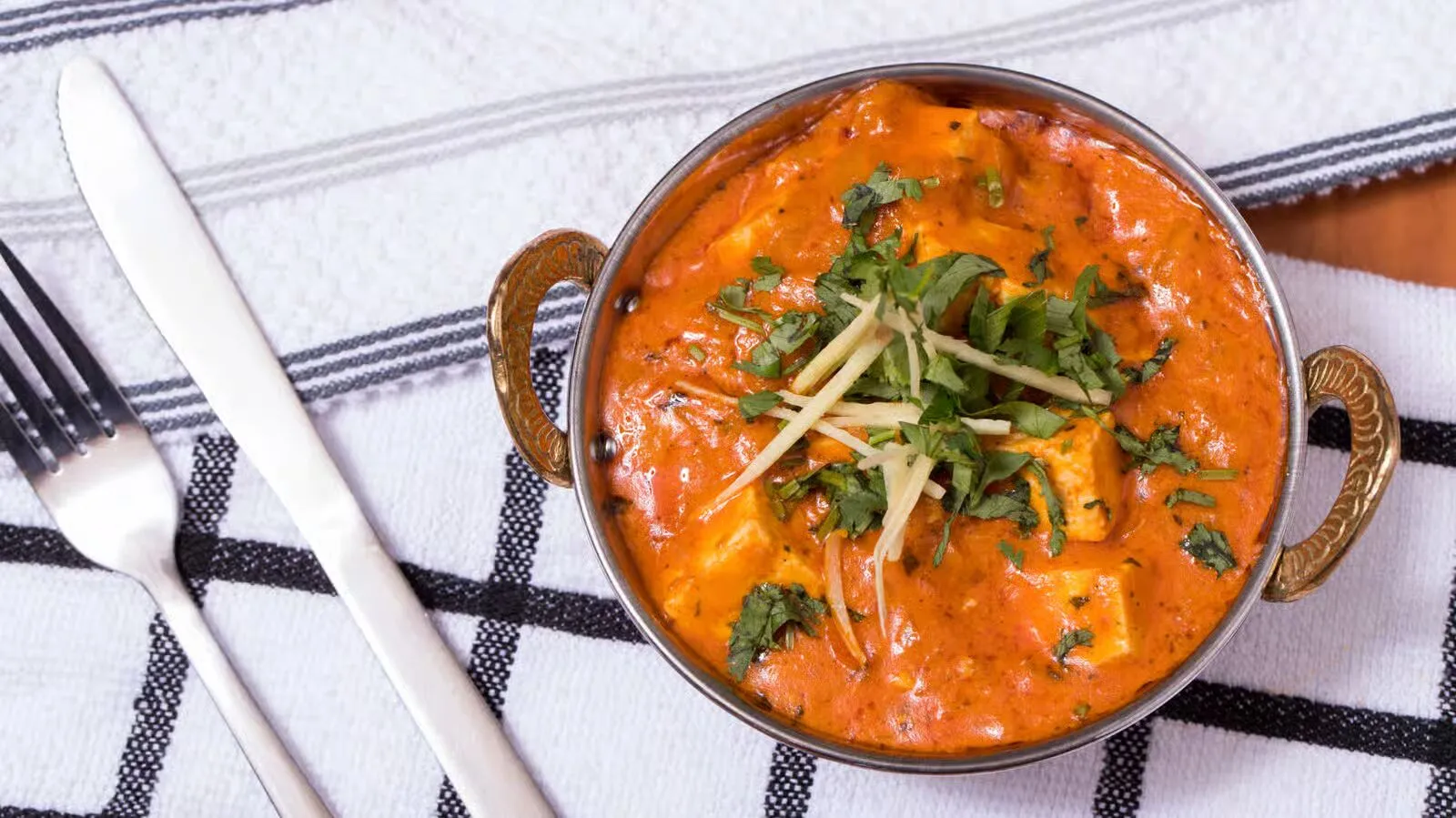 Tandoori chicken and chicken tikka masala at Shahi Flames Winnipeg