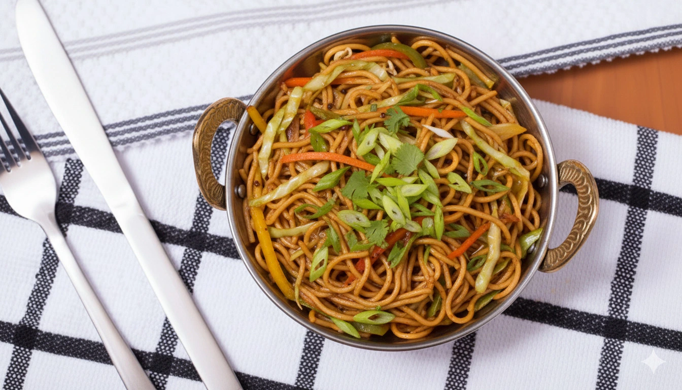 Hakka cuisine at Shahi Flames Winnipeg - Indo-Chinese fusion specialties